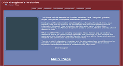 Desktop Screenshot of dickgaughan.co.uk